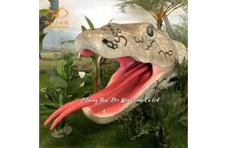 China Scary Simulated Animals Snake for Zoo Park and animal Theme Events supplier