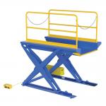 4000kg Loading Dock Scissor Lift Platforms 1.8m Scissor Lift Dock Leveler for sale