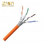 S/FTP CAT 7 PVC Network Cable ,600Mhz,10Gbps, Copper conductor, sftp cat7 ethernet cable, cat7 lan cable NO 7112402 for sale