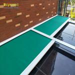 Balcony Retractable Louvered Roof Pergola for sale