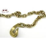 Tie Down G80 Binder Lifting Chain With Bent Grab Hook for sale