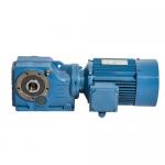 K Series Helical Gear Spiral Bevel Gearmotor Reducer With Electric Motor for sale