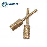 Broaching Precision Brass Mechanical Parts Wire EDM Nickle Plating for sale