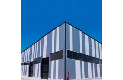 China Q235B Q355B Steel Structure Warehouse Building Sandwich Panel Construction Materials supplier