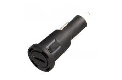 China 250V 20A Panel Mount Fuse Holders H3-55A Fuse Holder Snap-in Mounting supplier