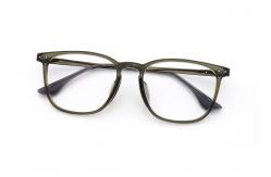China Rectangle Shape Adjustable Temple Pure Titanium Spectacles 839 supplier