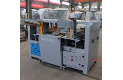 China Automatic wood pallet notcher with single/double head, Pallet Notching Machine supplier