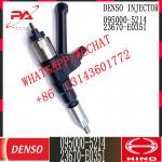 DENSO Diesel Common rail Injector 095000-5214 for HINO 23670-E0351 for sale