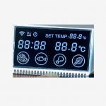Lcd Custom Alphanumeric Display Module , 7 Segment Transmissive Lcd Screen for sale