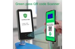 China 5 Inch LCD QR Card Scanner EU Digital Green Certificate Vaccine Pass supplier