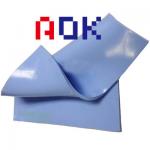 Thickness 0.5 mm Thermal Pad Material Silicone 8 W/m.K Blue Color for sale