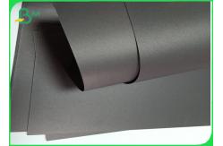 China Recyclable 250g Black Cardboard Paper Sheets With Good Folding supplier