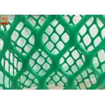 Heavy Duty Plastic Construction Netting Green Color 40 Mm * 40 Mm Hole Size for sale
