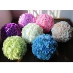 Silk PE Artificial Flower Ball Faux Kissing Balls 100% Handmade for sale