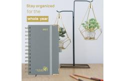 China 6.75''x4.2'' Custom Academic Planner Vertical Layout 80GSM Ivory Paper supplier
