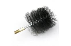 China 0.6mm Filament Rust Removal Steel Wire Tube Brush With Thread supplier