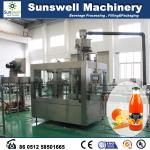 Constant Pressure Hot Filling Machine , 3 In 1 Juice Production Line for sale