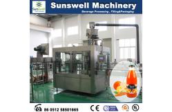 China Constant Pressure Hot Filling Machine , 3 In 1 Juice Production Line supplier