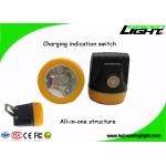 Explosion Proof Rechargeable Led Headlamp Cordless Mining Safety Cap Lithium Ion Battery for sale