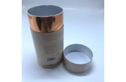 China Coffee Bean Can Food Grade Round Paper Tube Packaging Moisture - Proof supplier
