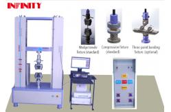 China 100kn Capacity Tensile Testing Machine For Strength Time Curve Testing 300mm/min supplier