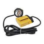 Lightweight Lithium Battery Hard Hat Lights Rechargeable 3W 348 Lumens 13 Hours Working Time for sale