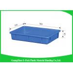 Industrial Large Plastic Storage Trays Standard Size Convenience Stores Stackable Recycled for sale