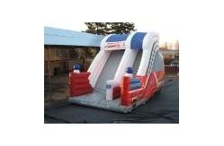 China giant water slide inflatable dry slide for sale supplier