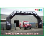 Balloon Arch Frame Advertising Custom Inflatable Arch 600D Oxford PVC Event Inflatable Gate For Finish Line for sale