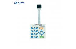 China Metal Domes Membrane Keyboard Switch Custom Made Matte / Glossy Buttons supplier