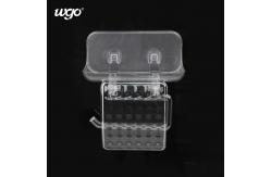 China No Drilling WGO Soap And Tissue Holder Integrated Transparent Bathroom Shelf supplier