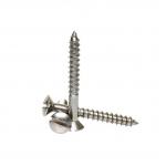 Slotted Raised Countersunk Oval Head Wood Screws BS1210 DIN95 Customized for sale