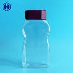 Coffee Bean Leak Proof Plastic Jar   Transparent Plastic Food Jar for sale