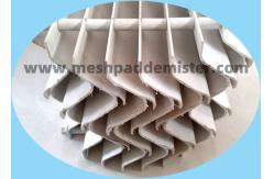 China 235mm Pp Rectangular Vane Pack Mist Eliminator supplier