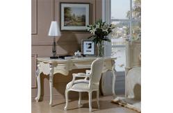China 2pcs White European Classic Home Office Desks Household American Writing Desk supplier