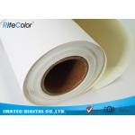 44” Matte Inkjet Cotton Canvas 360gsm for Inkjet Digital Printing , Waterproof Stretched Fine Art Canvas for sale