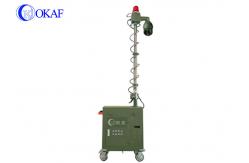China Surveillance Thermal Imaging PTZ Camera Dual Spectral Camera CCTV Security Mobile Trailer supplier