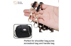 China Crossbody Shoulder Replacement Leather Chain Strap With Buckle supplier