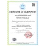Shanghai Tankii Alloy Material Co.,Ltd Certifications