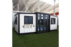 China Compact Structure Expandable Container House Steel Frame Prefab Container Homes supplier