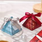 High Quality Holiday Party Candy Box Creative Gift Box Exquisite Triangle Packaging Box