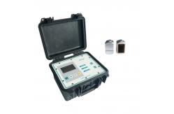China Dn100 Clamp On 4-20ma Output Wastewater Portable Ultrasonic Flowmeter supplier