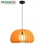 Design Polyester Fiber Acoustic LED Hanging Lampshade With Sound Absorbing for Living Room for sale