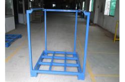China Q235B Metal Warehouse Storage Shelves Stackable Storage Cages supplier