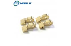 China Silver Custom Machinery Parts Milling Machining Brass Copper Service supplier