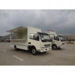 Small Cargo Van Truck Food Vending Truck Left Steering Manual Transmission