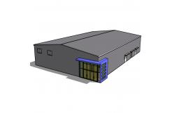 China Prefab 3 Storey Heavy Steel Structure Office Modern Factory Building supplier