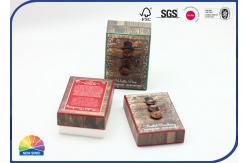 China Snow Man Soap Rigid Shoulder Box With Button Matte Lamination supplier