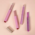 Custom Built In Sponge Pencil Shaped Smudge Proof Standard Capacity Lipstick Pencil Container