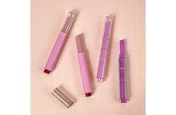 China Custom Built In Sponge Pencil Shaped Smudge Proof Standard Capacity Lipstick Pencil Container supplier